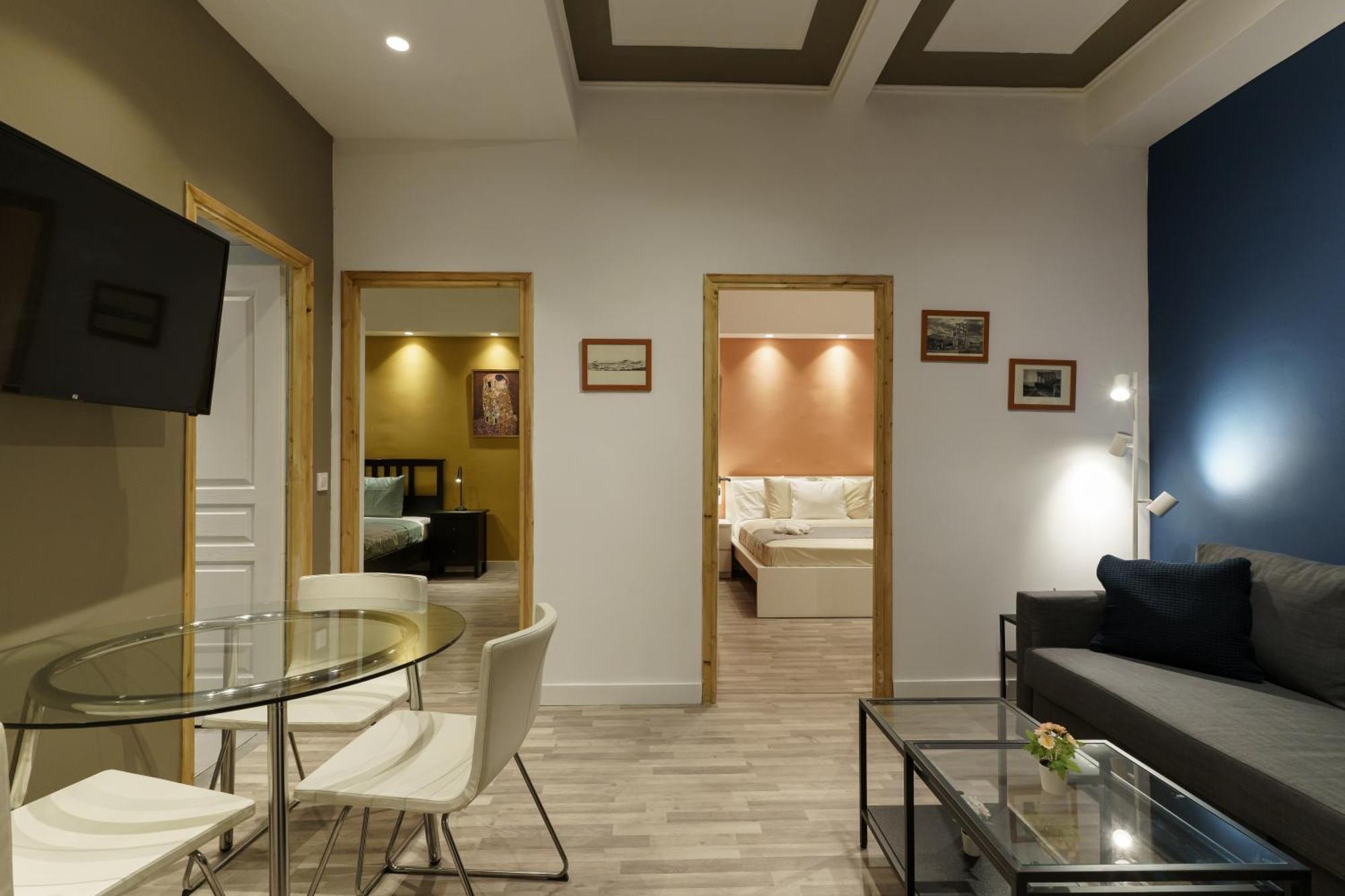 Ferienwohnung Syntagma 2Bd Luxury Athen Exterior foto